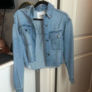 Aerie cropped Jean jacket